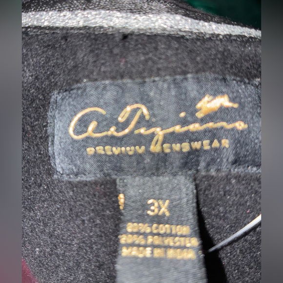 A. Tiziano Track Suit Hooded Zip Jacket & Drawstring Pants Mens Size 3XL New - Picture 12 of 12